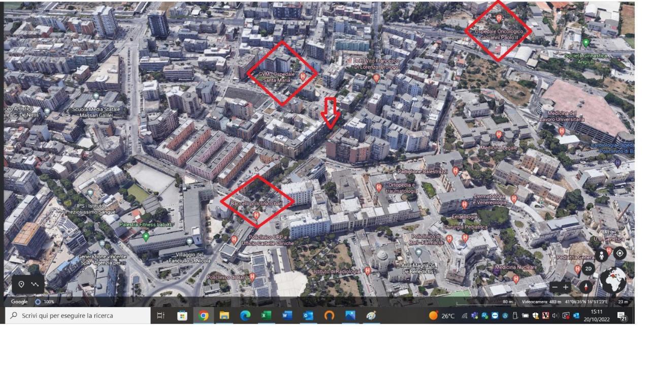 Casina Mia,Viale Orazio Flacco 5 Policlinico Бари Екстериор снимка